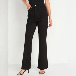 Old Navy Black Flare Jeans